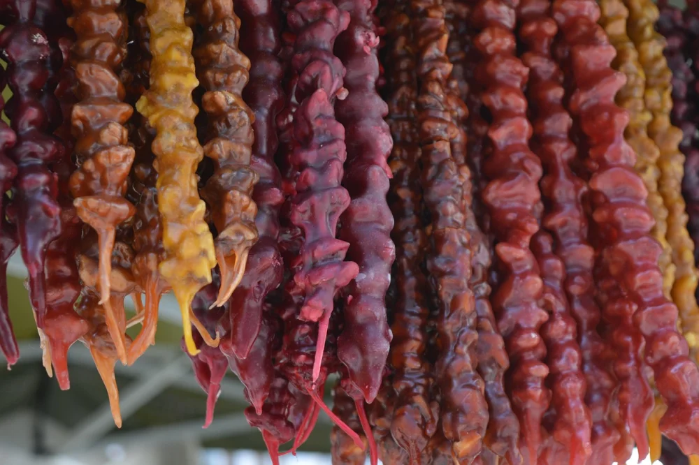 How to Make Churchkhela (Traditional Georgian Candy Ropes)