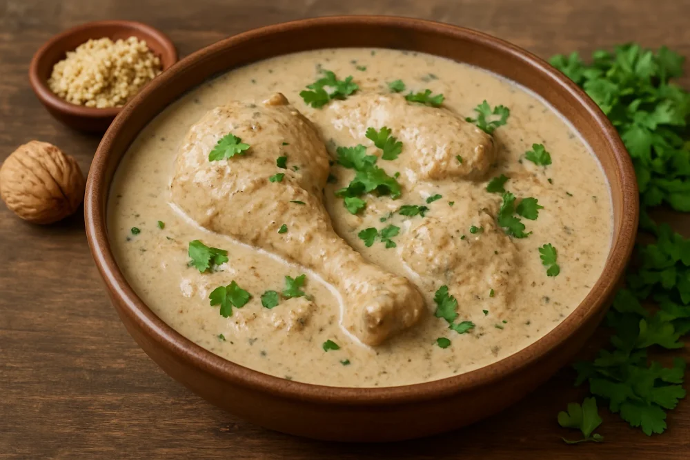 How to Make Satsivi: Authentic Georgian Walnut & Chicken Dish