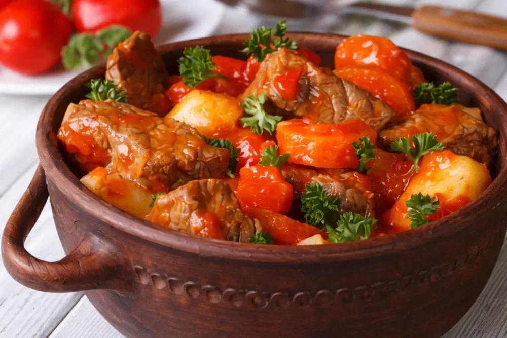 Authentic Georgian Chanakhi Recipe | Lamb and Eggplant Stew